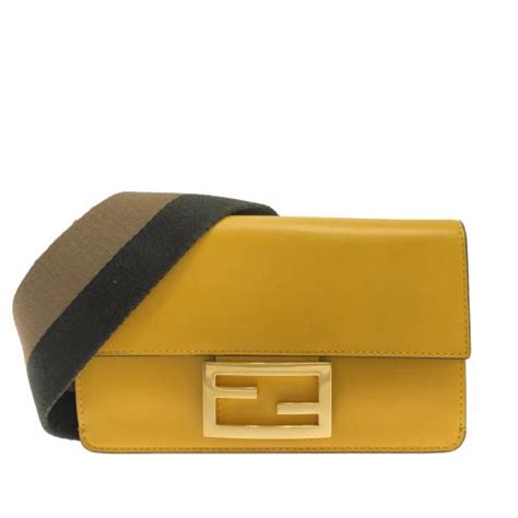 fendi bag mini baguette|Fendi flat baguette crossbody bag.